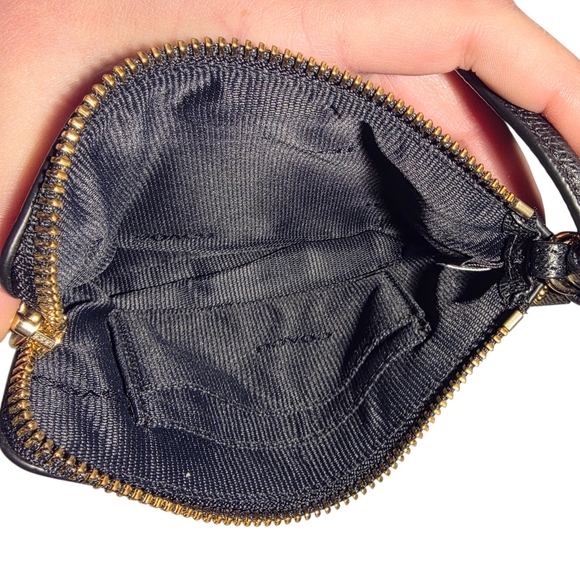 COACH NWOT Ocelot Print Leather Corner Zip Wristlet - Picture 4 of 4